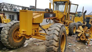 120G Used motor grader  america second hand grader for sale ethiopia Addis Ababa angola