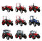 China Factory Supply 100HP 4X4 Wheel Th1004 Small/Min Agricultural Machinery Farm  mini farm tractor  steering hydraulic supplier