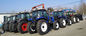 4wd 4*4 used farm tractors with loaders flat tyre  steering hydraulic tractor with front end loader tractor