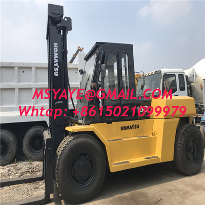 Used Diesel Forklift 15 Ton Fd150 Made in Japan, Komatsu Forklift 15ton