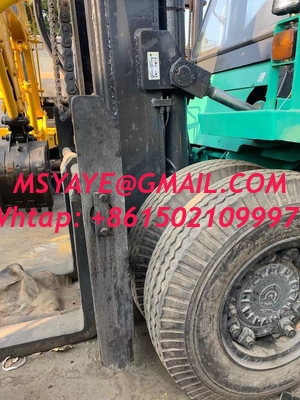 Used Mitsubshi Fd120 12 Ton Diesel Forklift with Side Shift and Long Fork