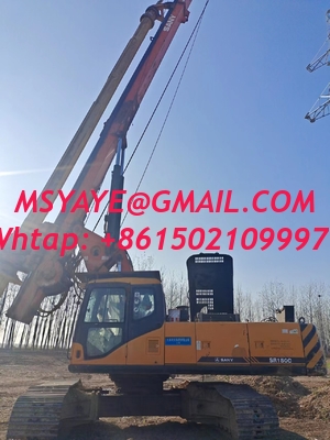 45 Tons SR150C Rotary Drilling Rig For Pile Foundation Construction Mining powder milling machine