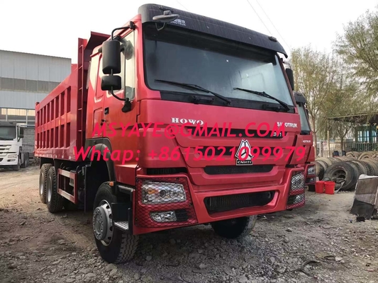 howo diesel dump truck   30t   reliable vehicle dumper semi trailer china 371hp 375hp  420hp