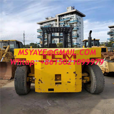 Used Tcm 20 Ton Diesel Forklift 6m 4.5m Height Stage with Good Price